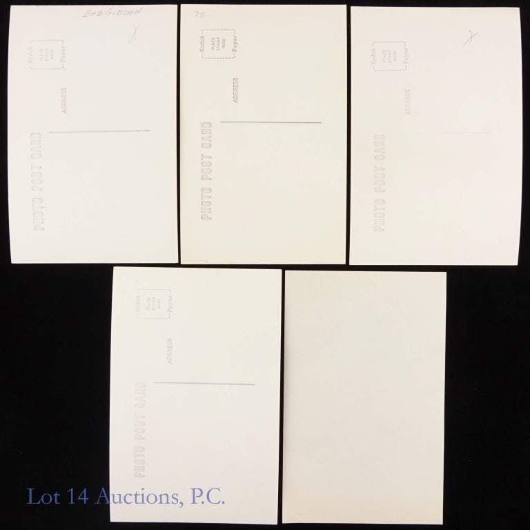St. Louis Baseball Signed Postcards (8+1) - 5