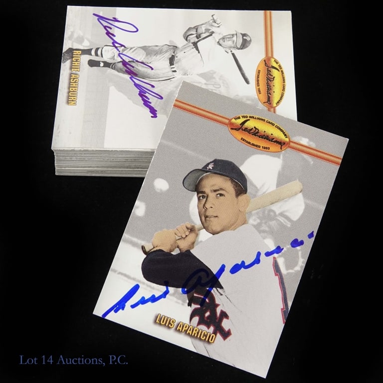 Autographed Baseball Cards (48) *** (1 of 4)