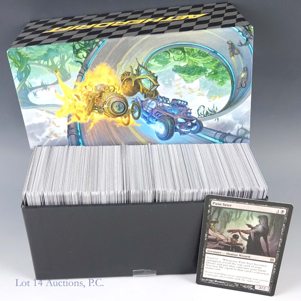 Magic The Gathering Cards Rare & Mythic (+500): Magic The Gathering Cards Rare & Mythic (+500 Cards Total). Small box of over 500 cards that are exclusively Mythic (orange-red / bronze) & Rare (gold). Please see images for details regarding conditi