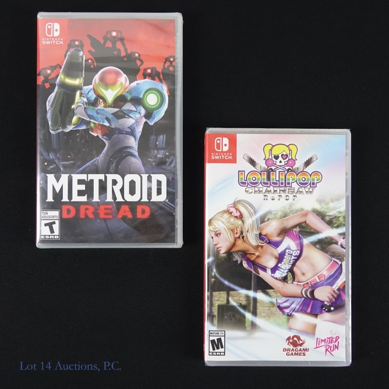 Nintendo Switch Metroid & Lollipop Chainsaw Sealed (1 of 2)