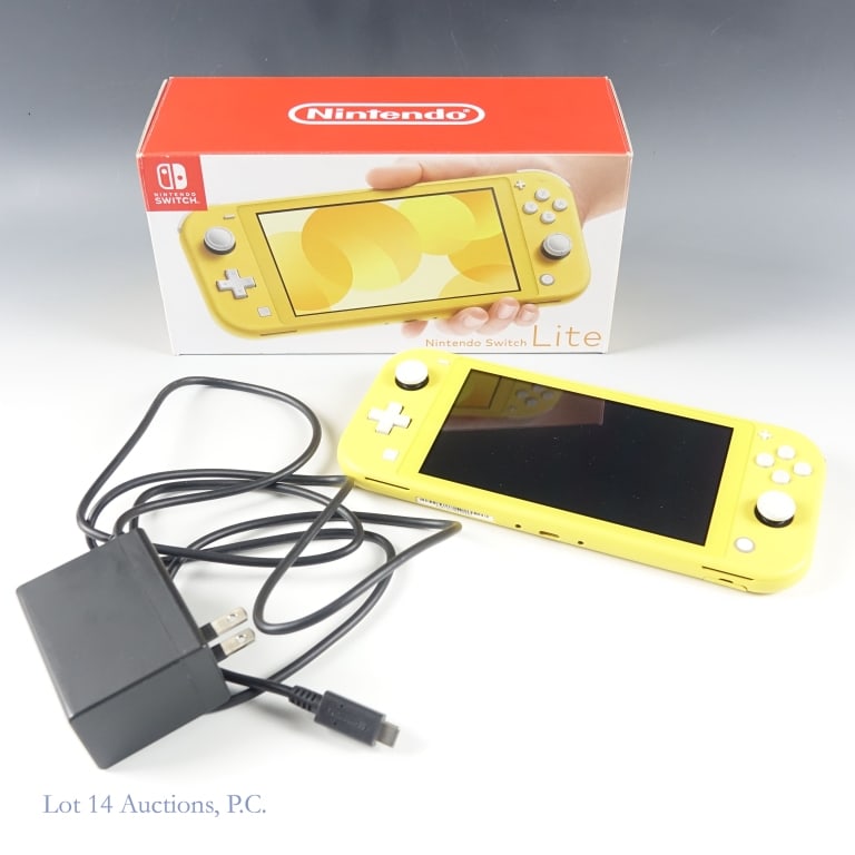 Nintendo Switch Lite Yellow Japan In Box T+W (1 of 5)