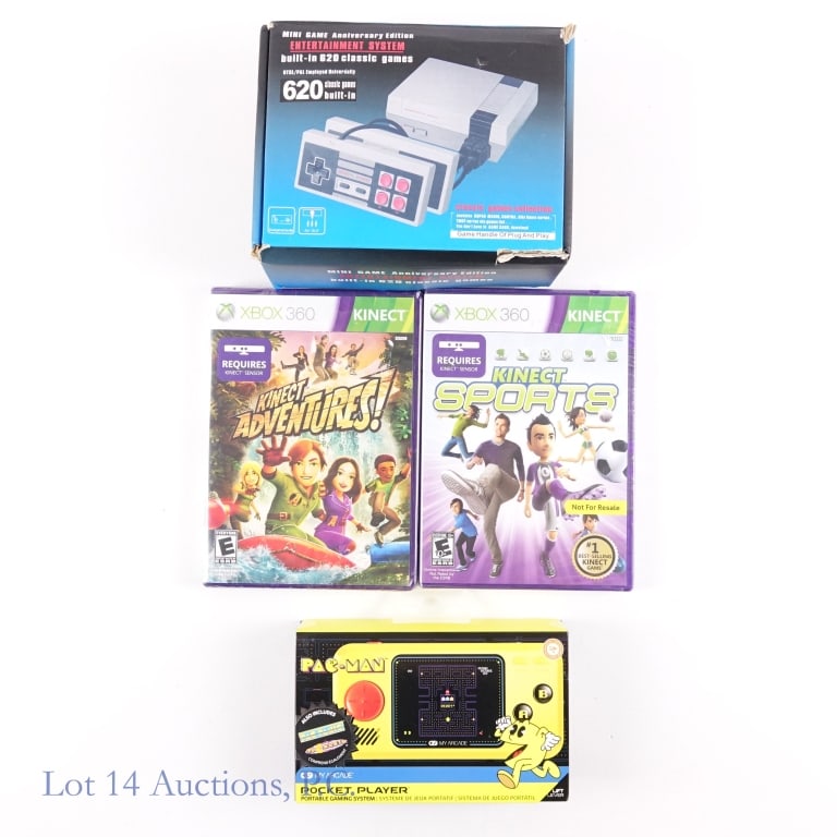 Pac-Man Pocket Player, Kinect Games, More (1 of 7)
