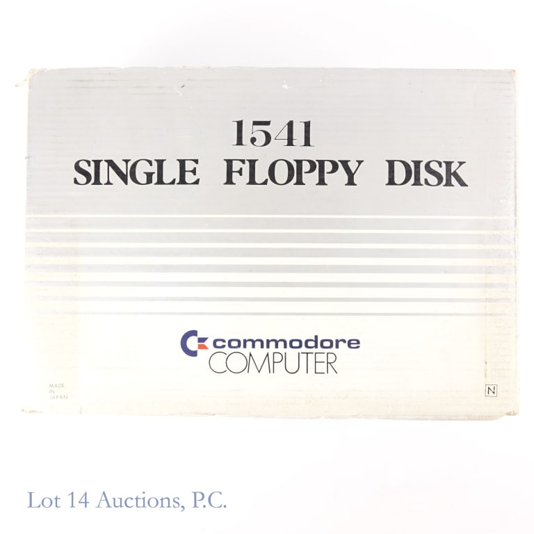 Commodore 1541 Single Floppy Disk In Box (1 of 6)