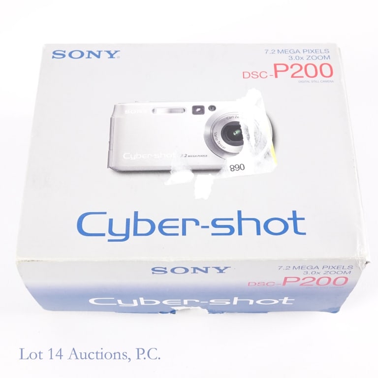 Sony Cyber-shot DSC-P200 Digital Camera CIB (1 of 8)