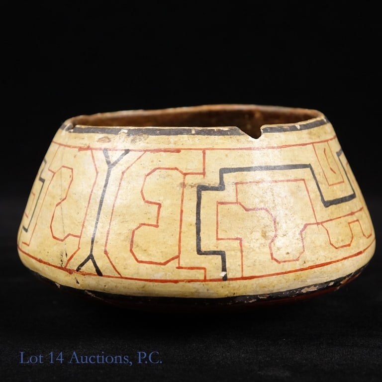 Two Peruvian Shipibo-Conibo Polychrome Vessels - 6