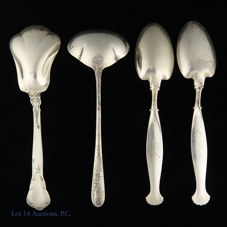 Sterling Flatware & Coin Silver Spoons - 3