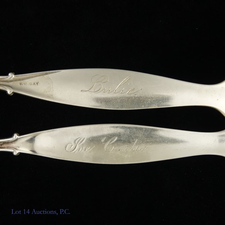 Sterling Flatware & Coin Silver Spoons - 8