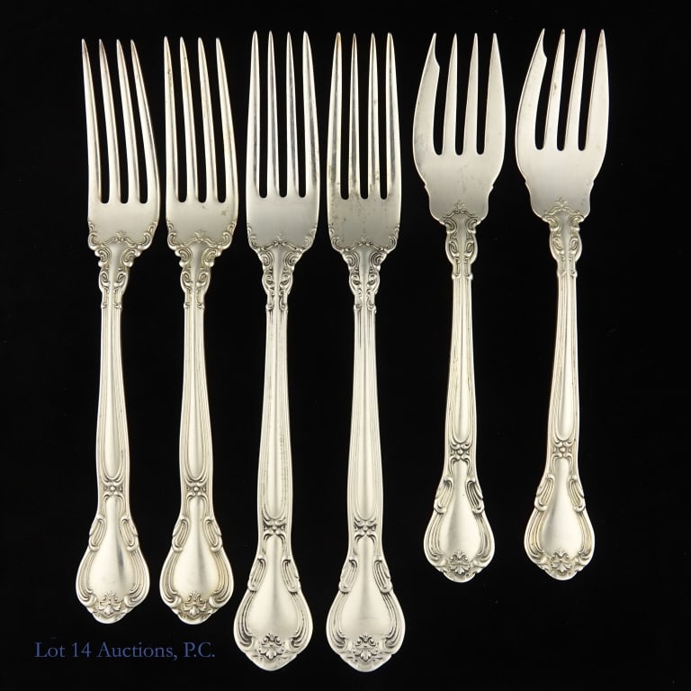 Gorham Sterling Silver Tableware Set - 4
