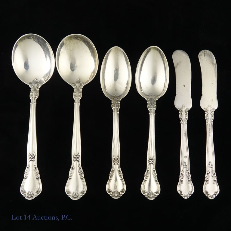 Gorham Sterling Silver Tableware Set - 5