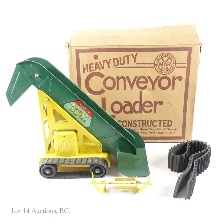 1950s Marx Lumar Conveyor Loader + Box (1 of 7)