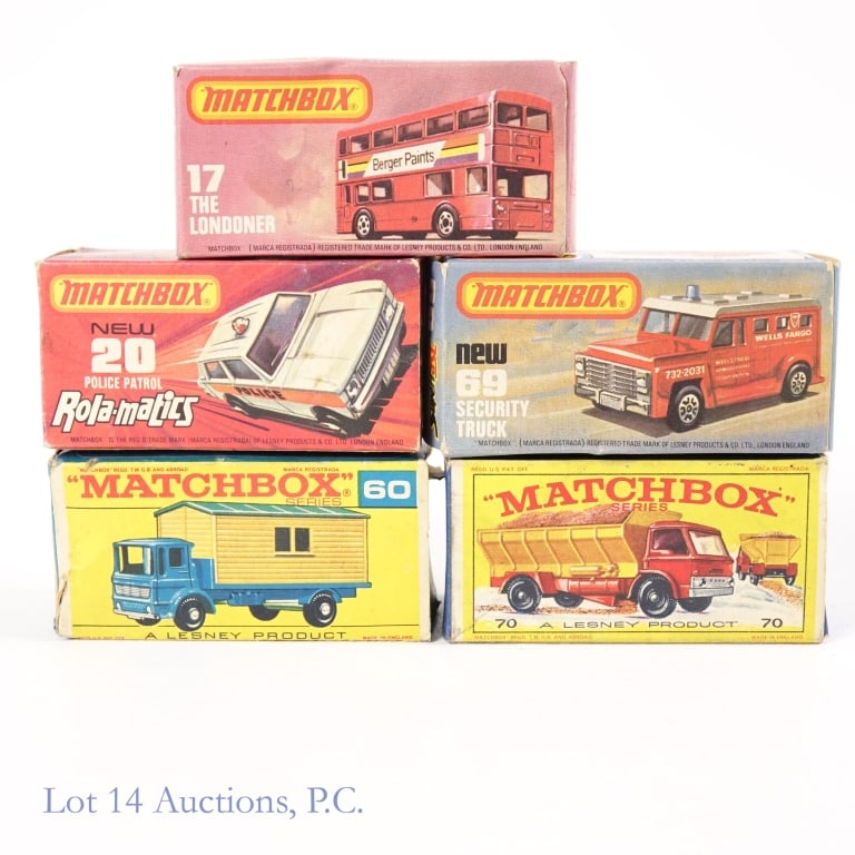Vintage Matchbox Lesney Diecast Cars In Boxes (5) (1 of 7)