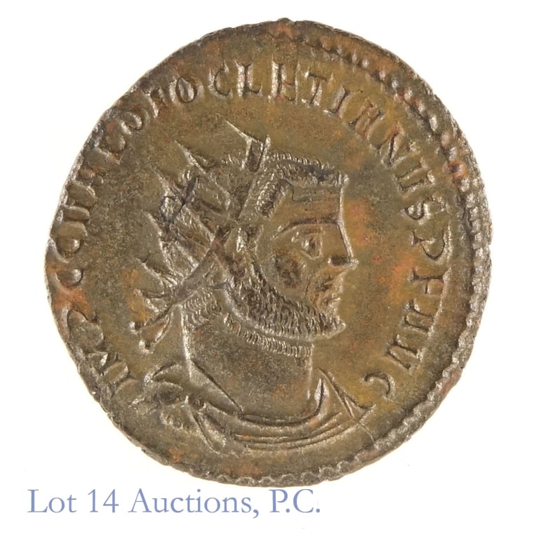 (284 CE) Roman Diocletian Antoninianus (1 of 3)