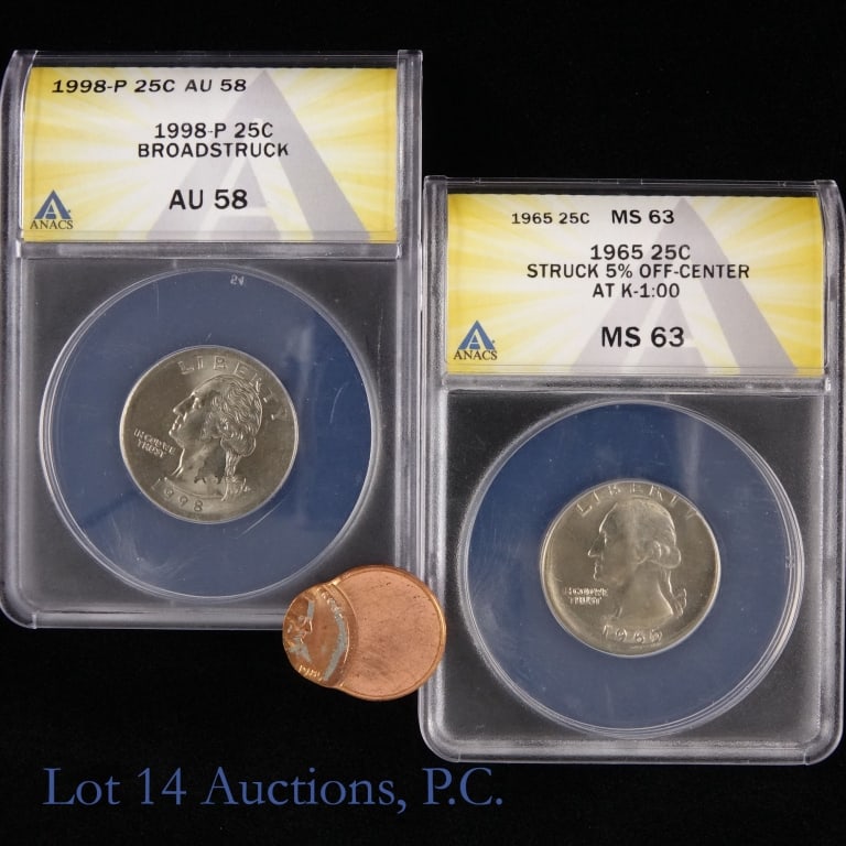 Various US Error Coins (3) (1 of 2)