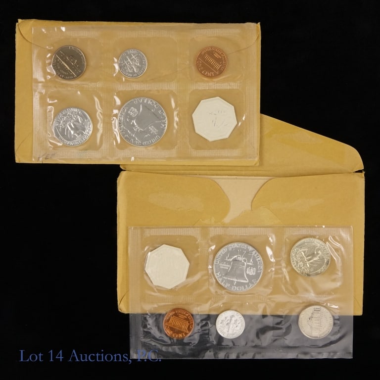 1962 (P) US Silver Proof Sets, OGP, 2 - 2