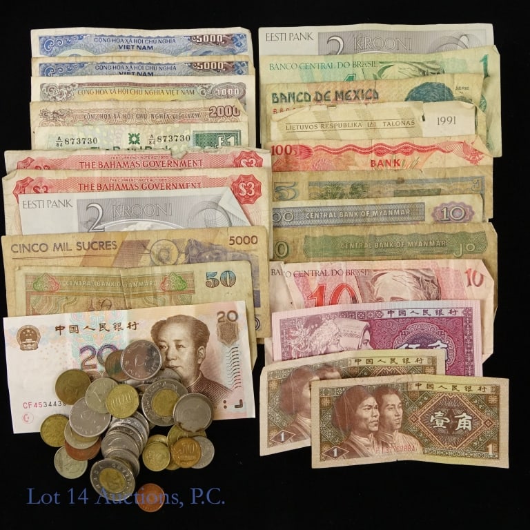 Various World Coins & Currencies (58) (1 of 5)
