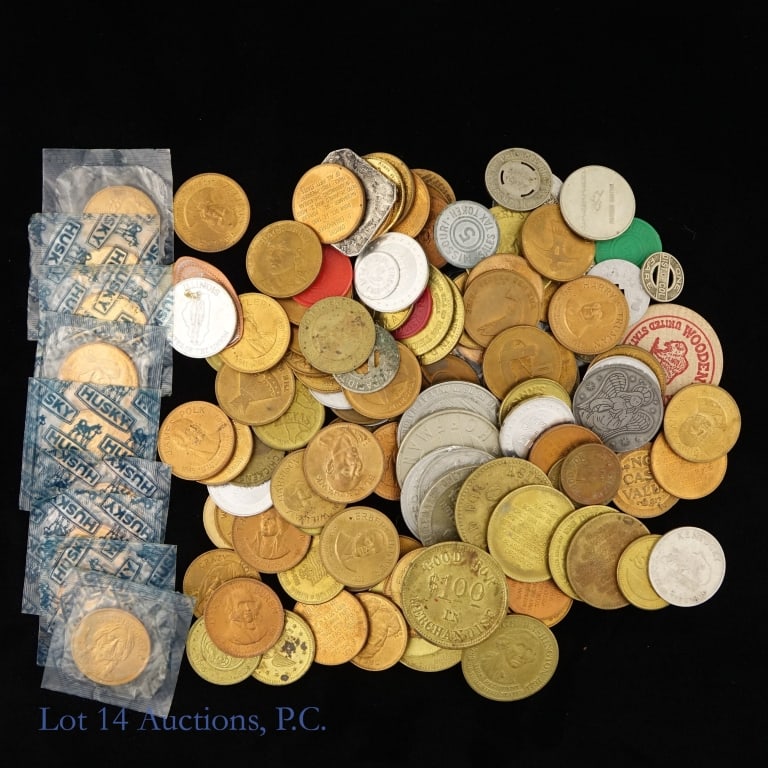 Various US Coins & Tokens (+135) (1 of 6)