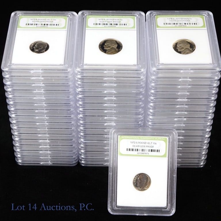 1960s - 1970s Various US Proof Coins (47) (1 of 7)