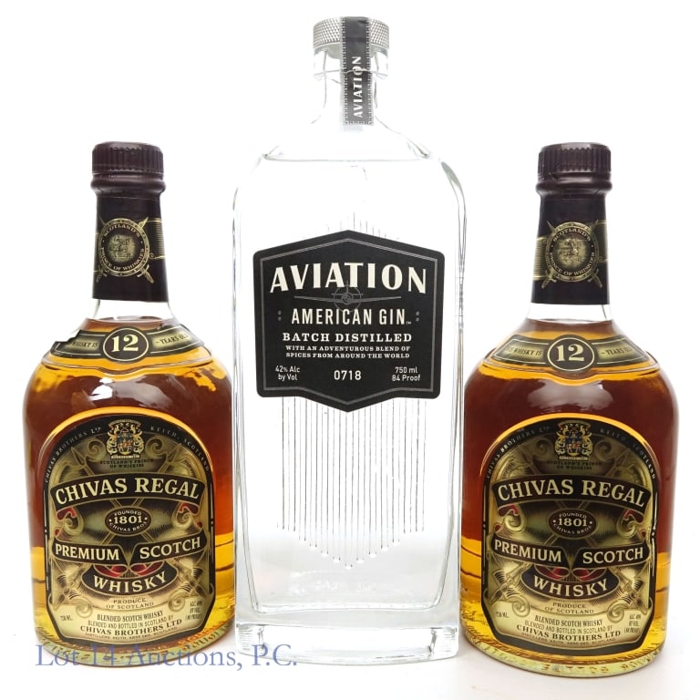 Chivas Regal Scotch Whisky & Aviation Gin (2+1) (1 of 2)