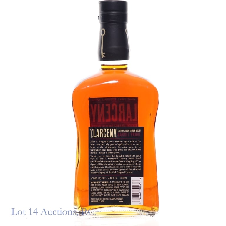 Larceny Barrel Proof Bourbon (C923) - 2