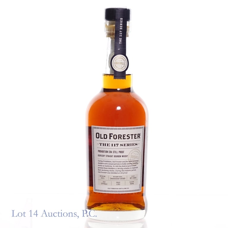 Old Forester 117 Series Rum Finish Bourbon 375 ml: Old Forester 117 Series Rum Finish Bourbon (2025), 130 proof, 375 ml, Batch #1, Released: December 2025