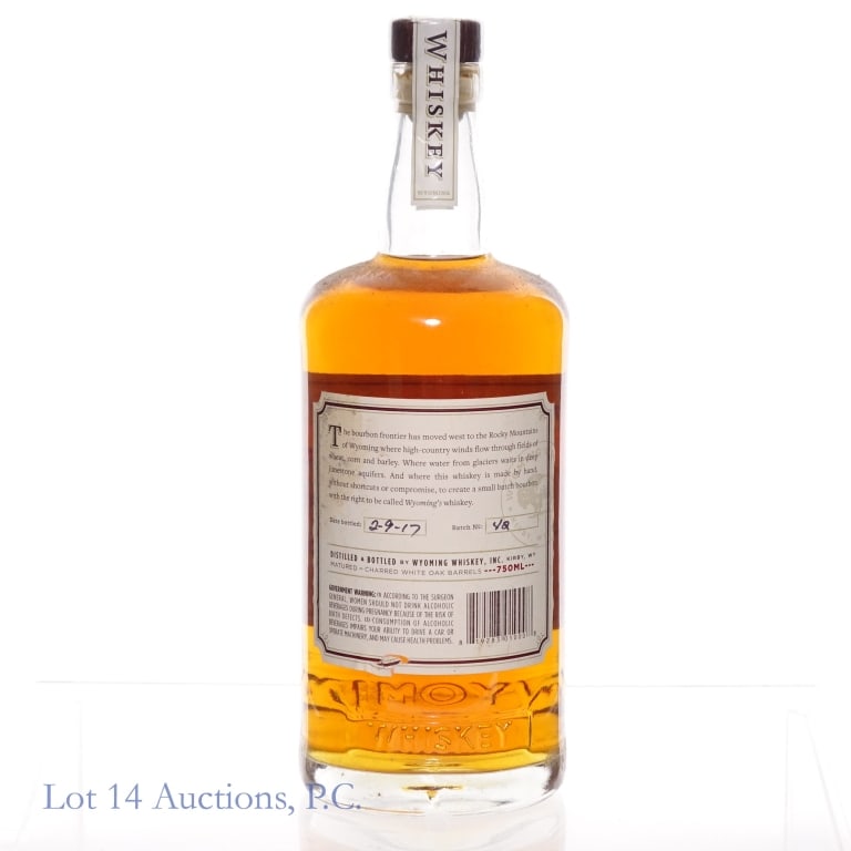 2017 Wyoming Whiskey Small Batch Bourbon - 2