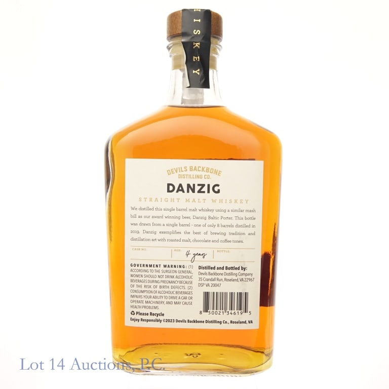 Danzig Straight Malt Whiskey x Devil's Backbone - 2