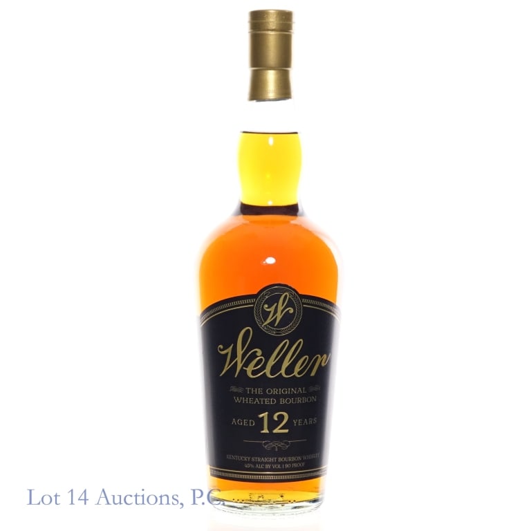 Weller 12 Year Bourbon (2026): Weller 12 Year Bourbon (2026), 90 Proof, 750 ml. Etch: L26174 0100:33B.