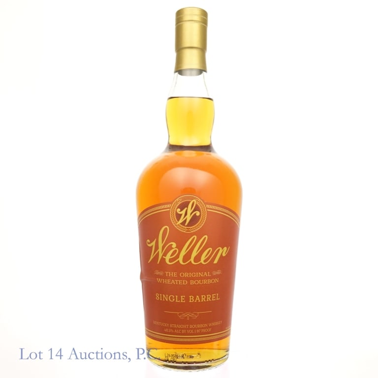 Weller Single Barrel Bourbon (2026): Weller Single Barrel Bourbon, 97 Proof, 750 ml. Etch: L260580106:19N.