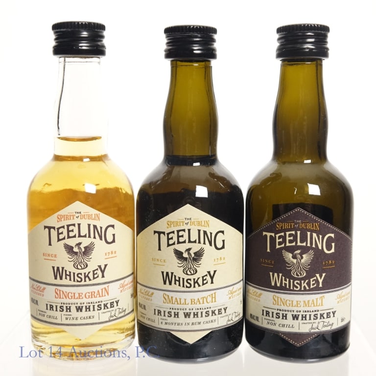 Teeling Irish Whiskey 50ml Trinity Pack - 3
