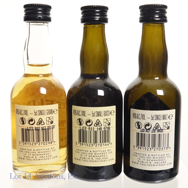 Teeling Irish Whiskey 50ml Trinity Pack - 4