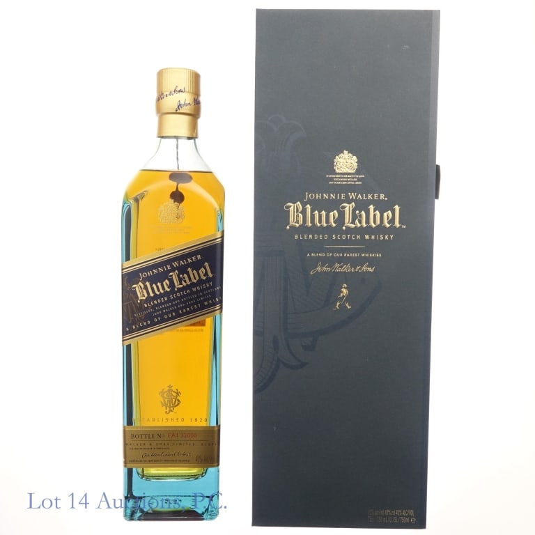 Johnnie Walker Blue Label Scotch (1 of 2)