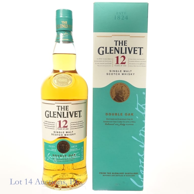 The Glenlivet 12 Year Double Oak Scotch Whisky (1 of 2)