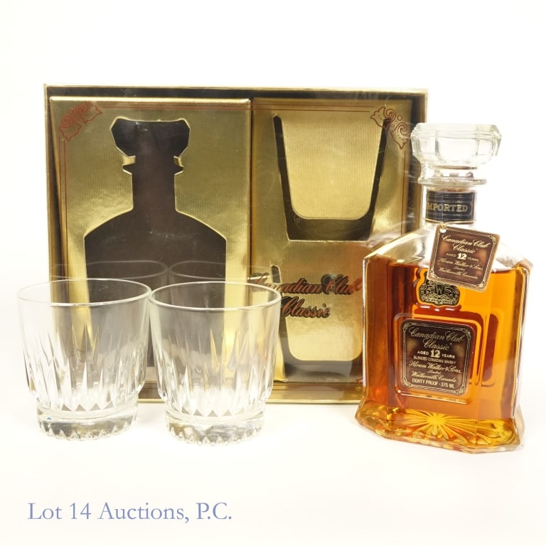 Canadian Club Classic 12 Year Whisky Gift Set (1 of 2)