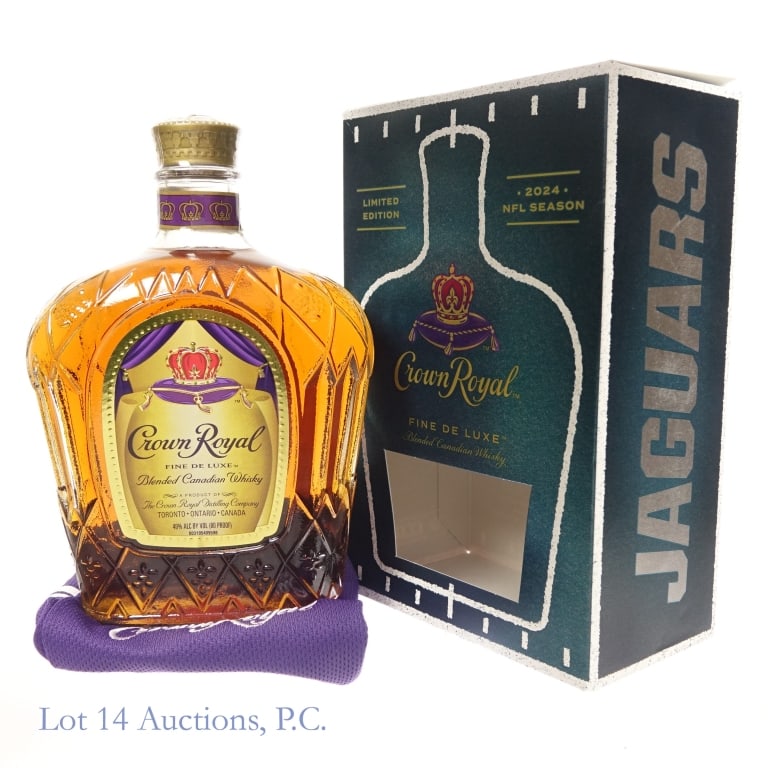 Crown Royal NFL Jacksonville Jaguars LE Whisky (1 of 2)