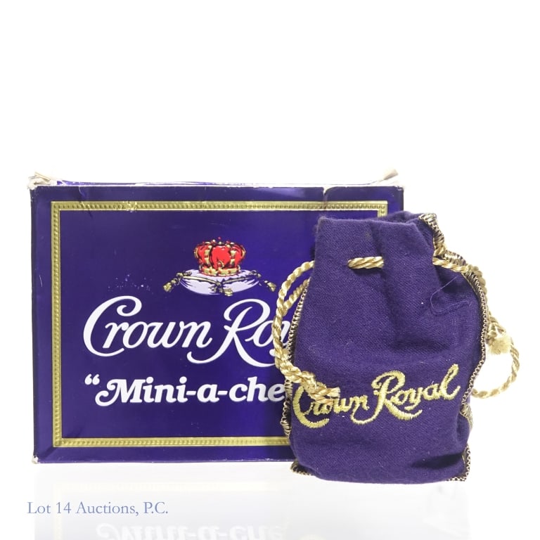 1980s Crown Royal "Mini-a-cheers" Minis Box (1 of 4)