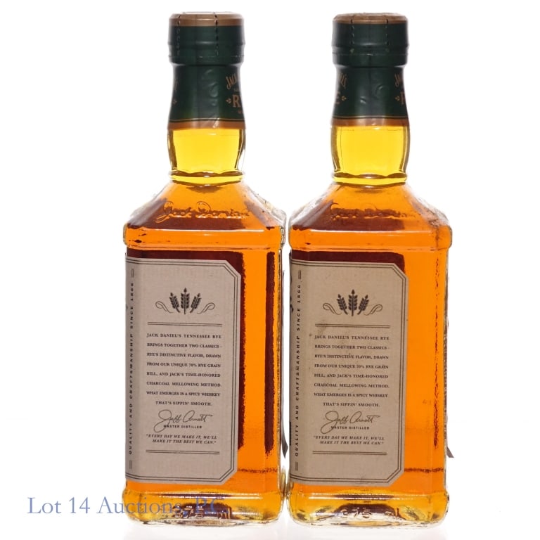 Two Jack Daniel's Rye 375ml (2) - 3