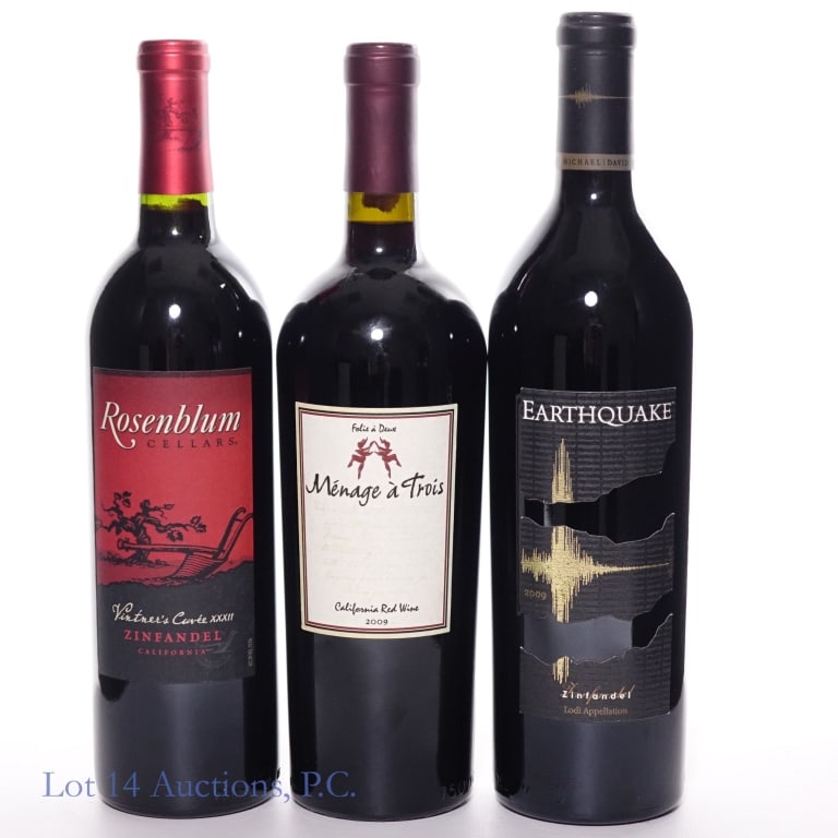 5 Bottles Various Red Wines - 2