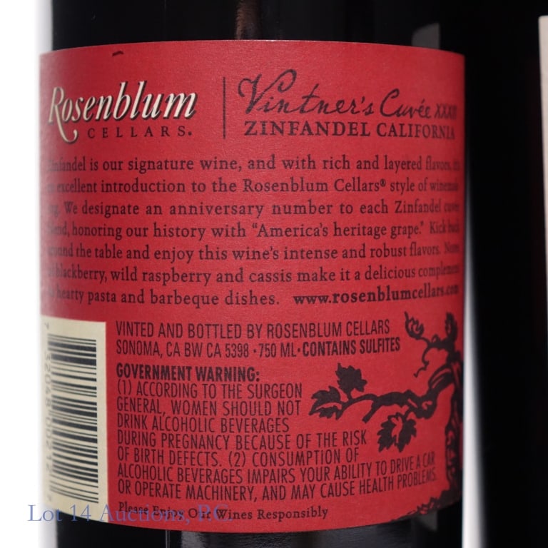 5 Bottles Various Red Wines - 4