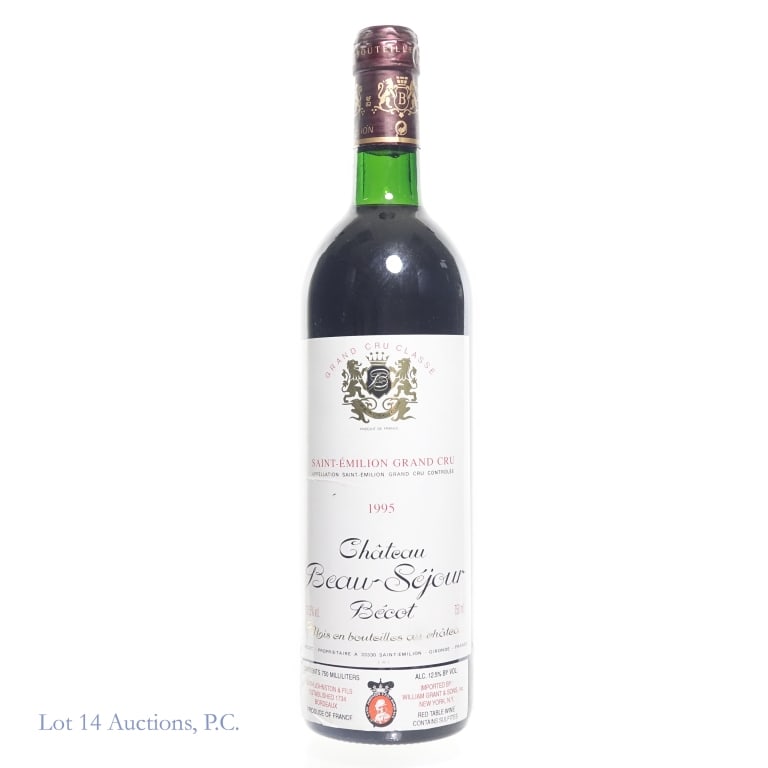 1995 Chateau Beau-Sejour Becot St. Emilion G. Cru* (1 of 4)