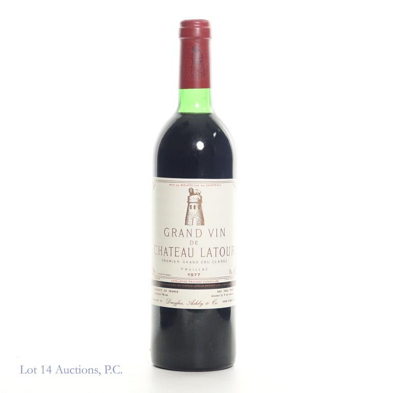 1977 Grand Vin de Chateau Latour, Pauillac, France (1 of 3)