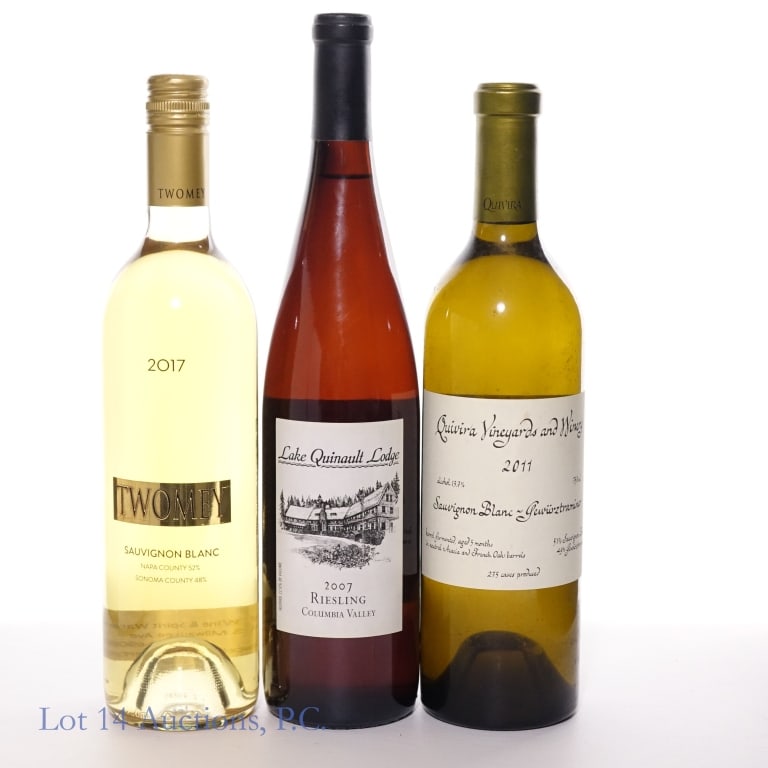 Three White Wines (Twomey, Quivira, Quinault) (1 of 4)