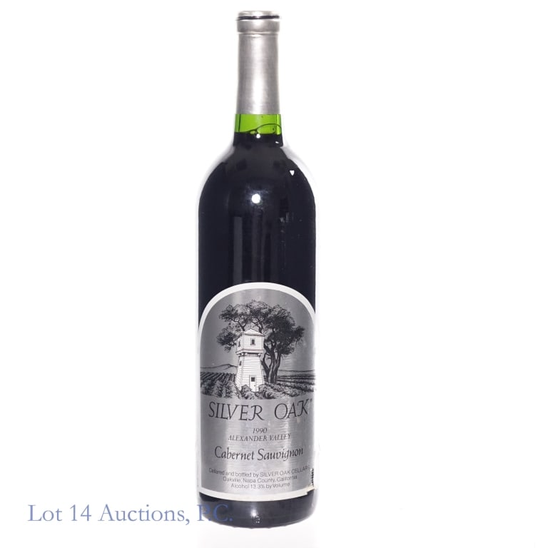 1990 Silver Oak Alexander Valley Cabernet (1 of 5)