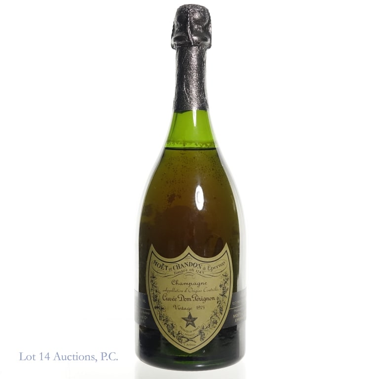 1975 Moet Et Chandon Cuvee Dom Perignon Champagne (1 of 4)