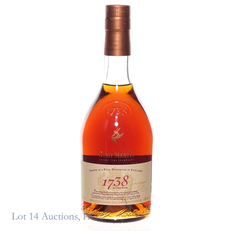 Remy Martin 1738 Cognac Fine Champagne 375ml: Remy Martin 1738 Cognac Fine Champagne 375ml, 40%abv.