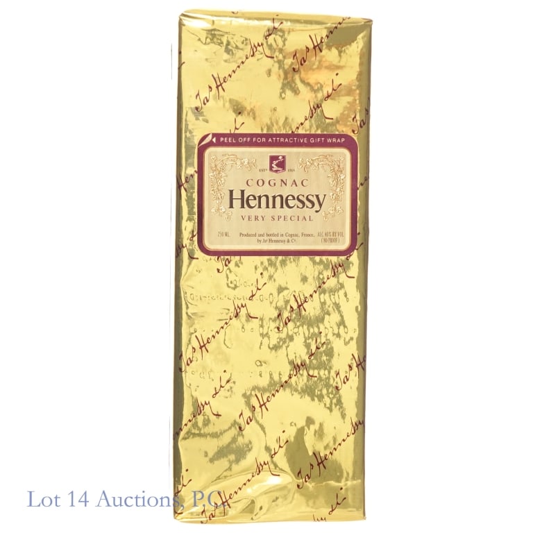 Vintage Hennessy Very Special Cognac In Sealed Box (1 of 4)