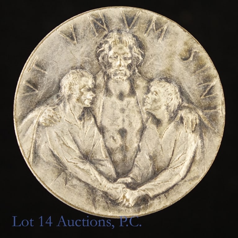 1975 Vatican Silv/Br. Jesus Christ Jubilee Medal (1 of 2)