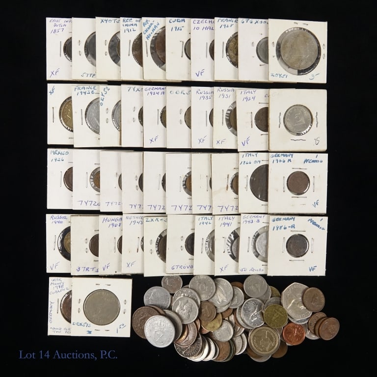 Various World Coins (120+) (1 of 5)