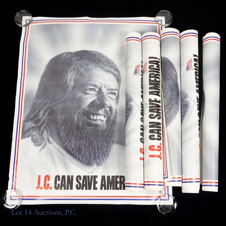 J.C. Jimmy Carter 1976 Political Posters (6) (1 of 4)