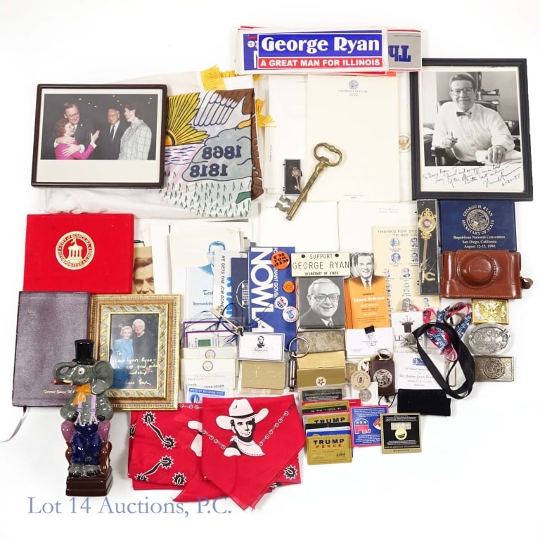 IL Gov George Ryan Personal Items