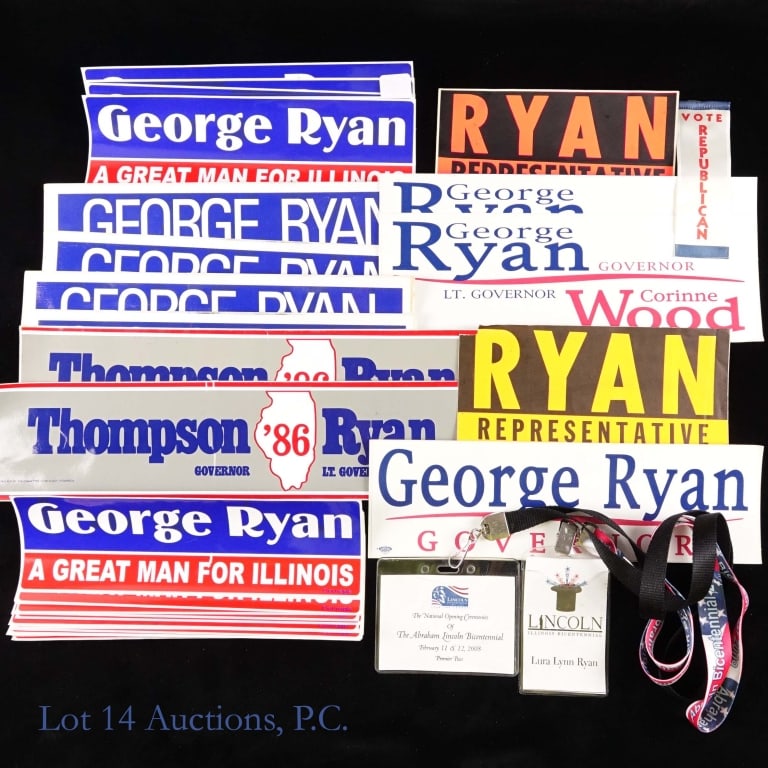 IL Gov George Ryan Personal Items - 7